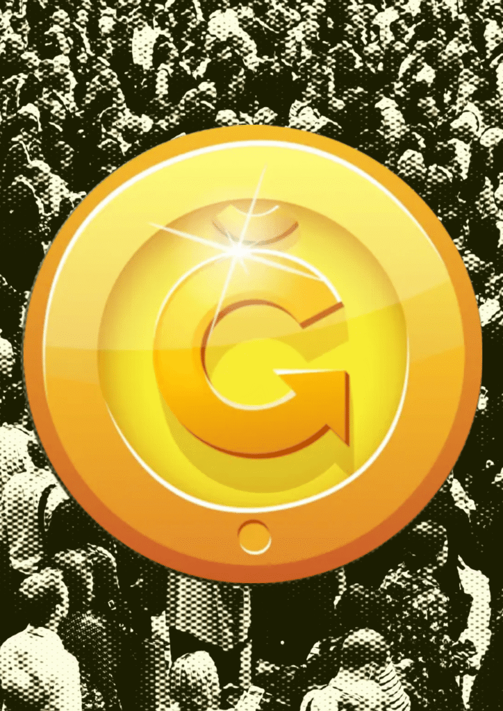 Illustration : monnaie libre Ğ1