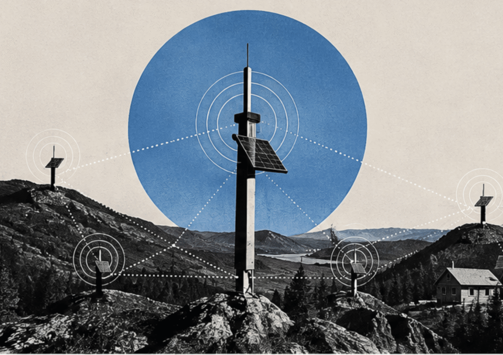 Illustration : Meshtastic, réseau radio mesh sans internet